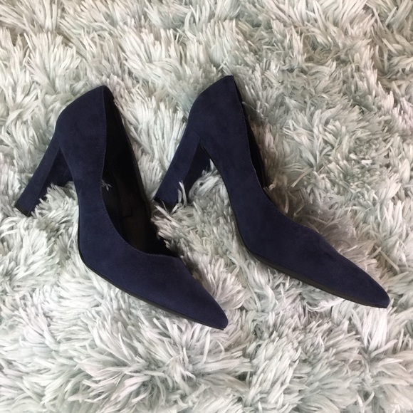 Marc Fisher Shoes - Marc fisher blue navy pointy heels